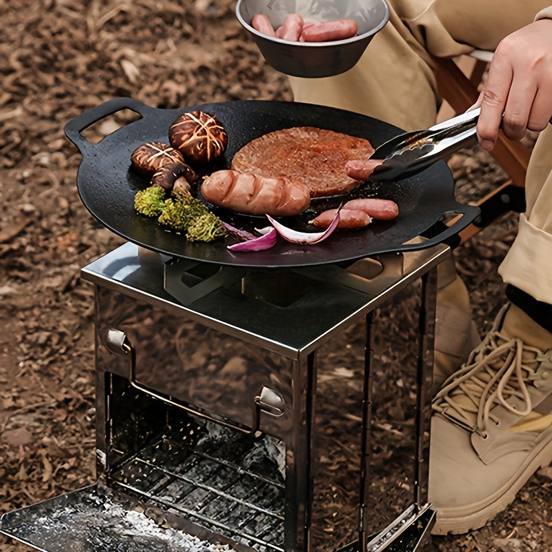 Outdoor Mini Firewood Stove by Snagg A Stove