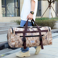 Large Camouflage Duffel Bag