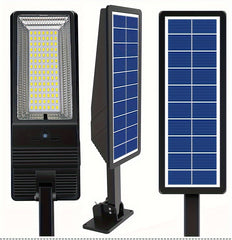 Solar LED Super Bright Outdoor Street Light with Remote by Snagg An Outdoor Light