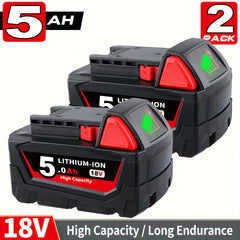 4-Pack Milwaukee M18 Replacement Batteries