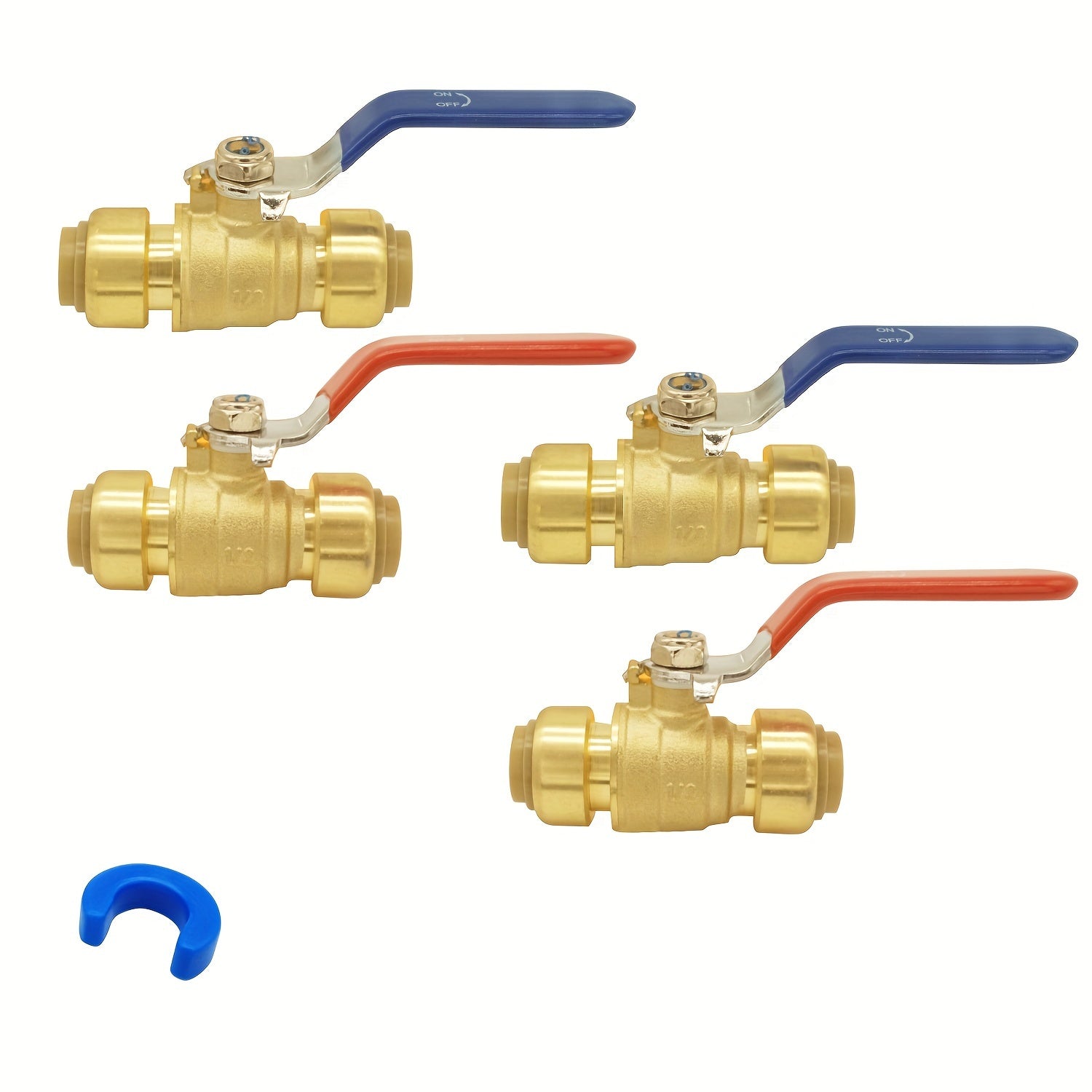 1/2" Push Fit Full Port Ball Valve by Snagg A Valve