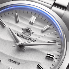 Stainless Steel Quartz Timepiece Watch, 10BAR Waterproof Design