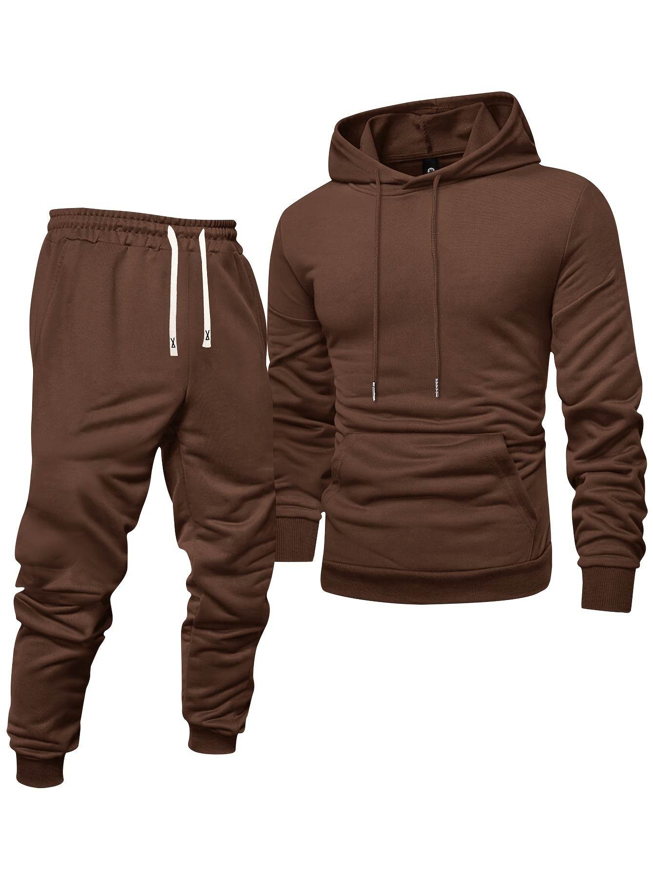 8pcs Men’s Hoodie & Sweatpants Set - SnaggIt