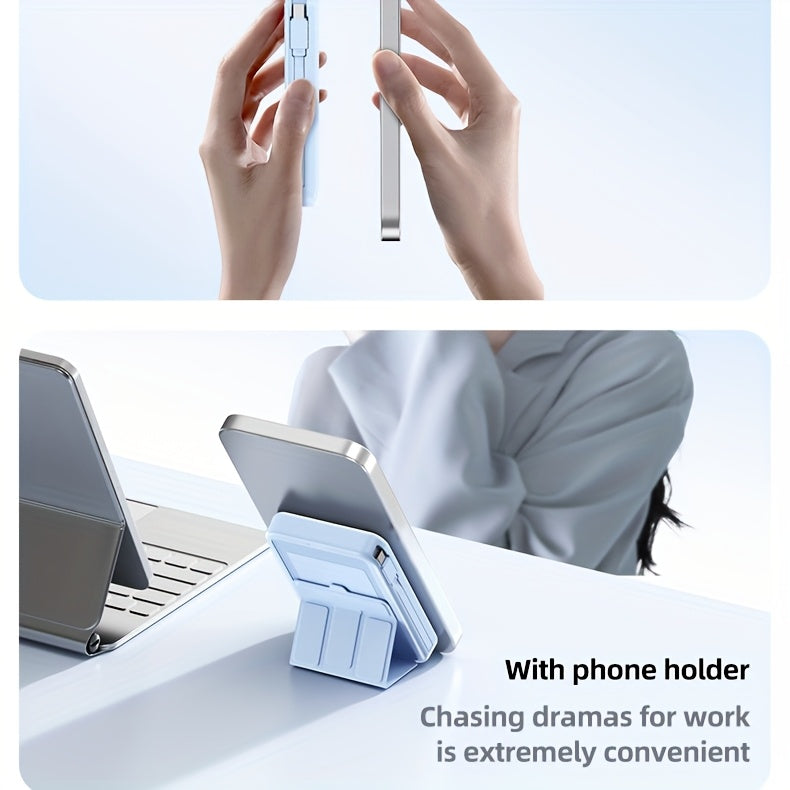 Magnetic 5 Device Fast Charging Power Bank - 10,000mAh - Banks