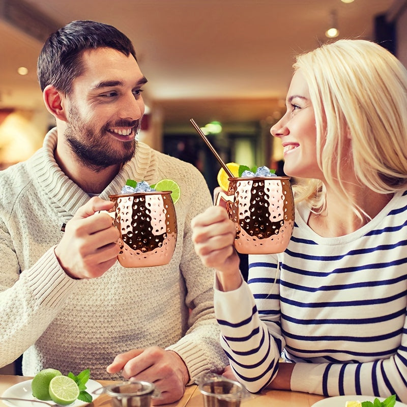 Moscow Mule Mugs 16oz Stainless Steel Shatter Resistant Home by Snagg A Cup