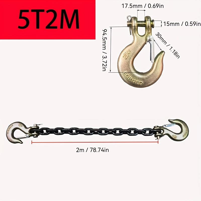 Trailer Hitch Tow Strap by Snagg A Tow Strap