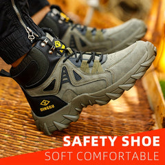 Men’s Steel Toe Work Boots by Snagg A Safety Shoes