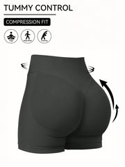 Women’s 6-Piece High-Waist Sport Shorts by Snagg A Short