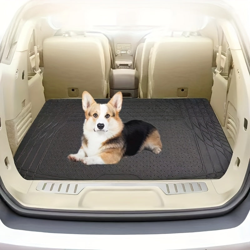Universal PVC Car Trunk Mat by Snagg A Trunk Mat
