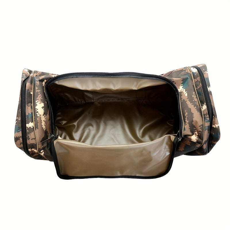 Large Camouflage Duffel Bag