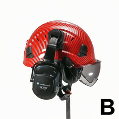 Carbon Fiber Pattern Safety Helmet by Snagg A Safety Helmet