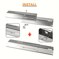 Adjustable Stainless Steel Grill Heat Tents by Snagg A Heat Tents