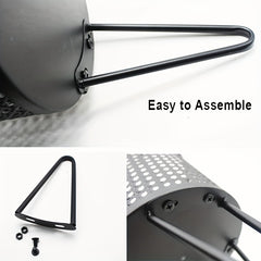 2pcs Modern Metal Planters with Stands by Snagg A Metal Planter