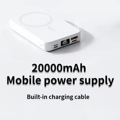 20000mAh Portable Magnetic Mobile Power Bank by Snagg A Power Bank
