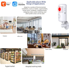 3 Pack WiFi Motion Sensor Alarms by Snagg A Sensor Alarm