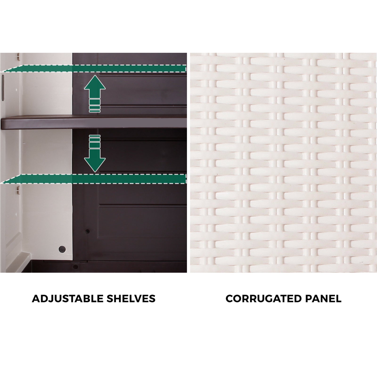 Outdoor Storage Lockable Garden Cabinet Box by Snagg A Box