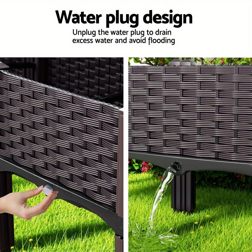 Raised Garden Bed Planter Box 120×40×36cm by Snagg A Garden Bed