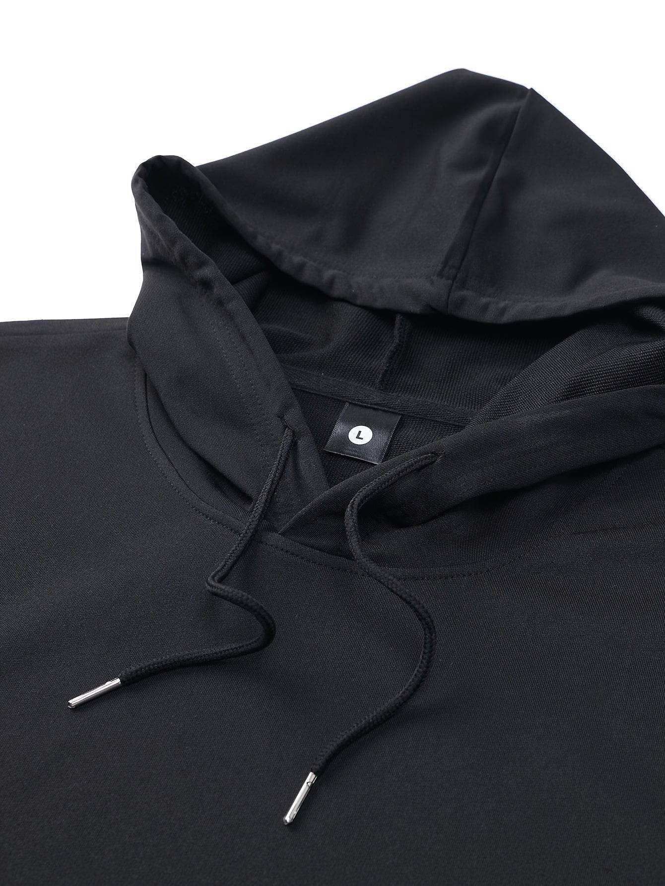 7pcs Men’s Solid Color Hoodies with Pockets - SnaggIt