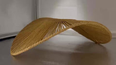 Retro Hemp Rope Chandelier Ceiling Lamp by Snagg A Ceiling Light