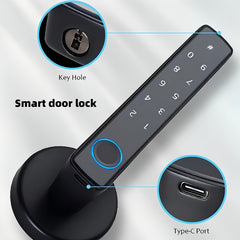 5 in 1 Smart Door Lock – Fingerprint, Password & Remote Access by Snagg A Smart Door Lock