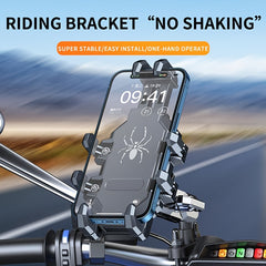 Aluminum Alloy Motorcycle Phone Mount by Snagg A Phone Holder