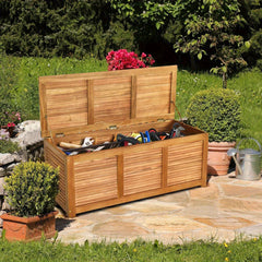 Heavy Duty Wood Storage Bench by Snagg A Box