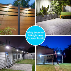4pcs Outdoor LED Wall Solar Motion Sensor Lights by Snagg An Outdoor Light