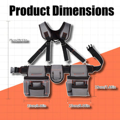 Multi Function Tool Belt & Shoulder Strap Bag by Snagg A Tool Belt