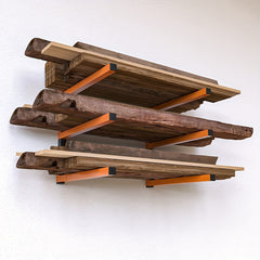 Heavy Duty Wall Mounted Lumber Storage Rack