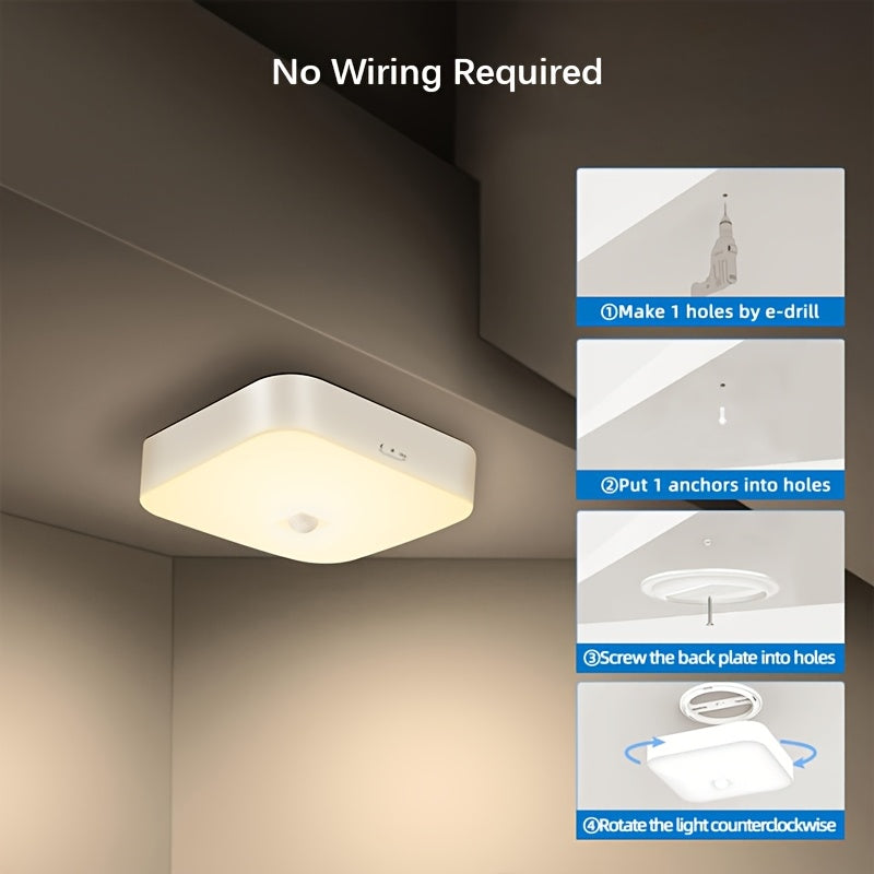LED Motion Sensor Ceiling Light by Snagg A Ceiling Light