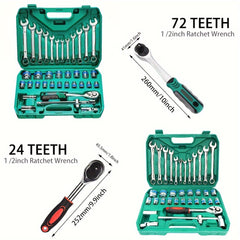 37-Piece Mechanics Tool & Socket Set