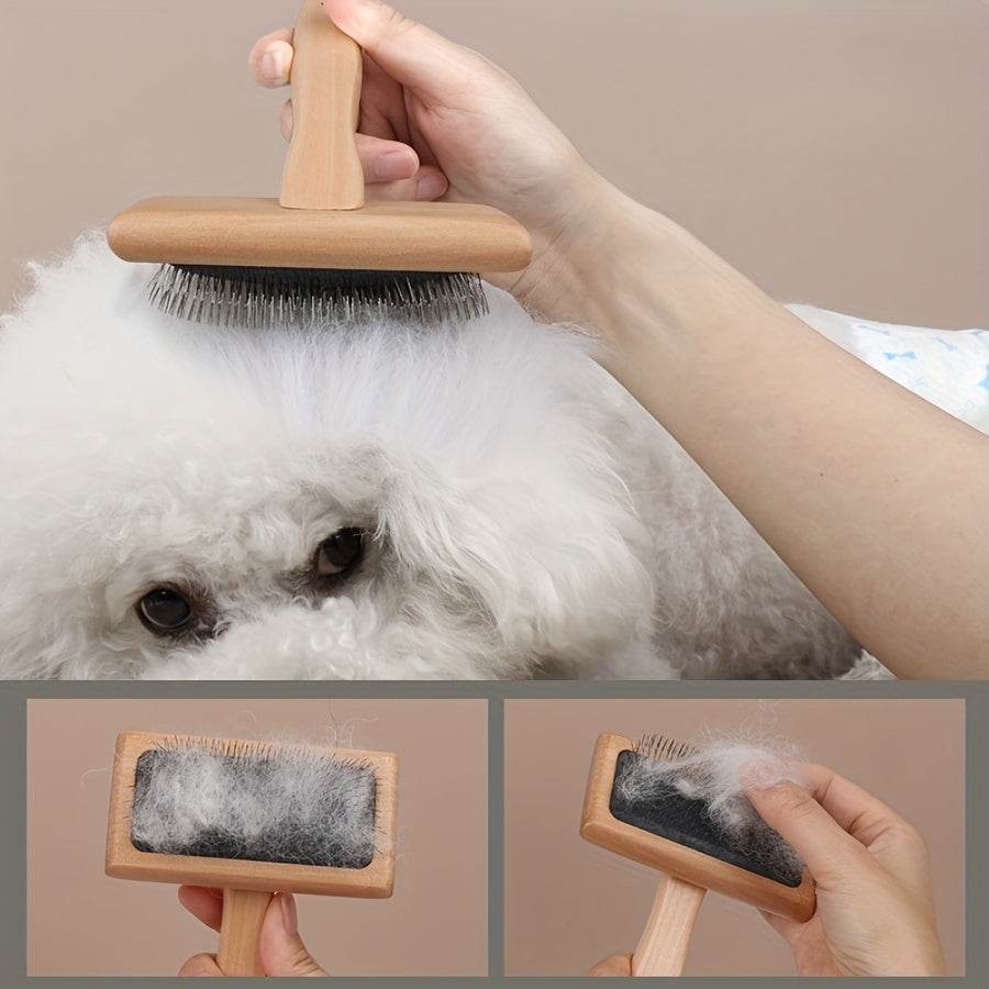 3pcs Professional Dog Grooming Brush Set - SnaggIt