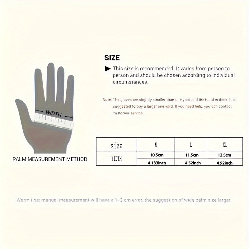 Touchscreen Riding Gloves with Reinforced Palm & Adjustable Strap by Snagg A Motorcycle Gloves