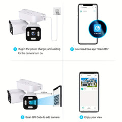 3MP Outdoor WiFi Security Camera with Motion Detection by Snagg An Outdoor Camera