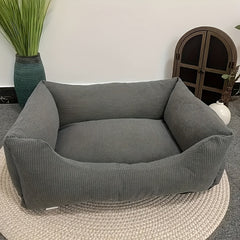 Orthopedic Washable Non-Slip Dog Bed with Raised Edges by Snagg A Pet Bed