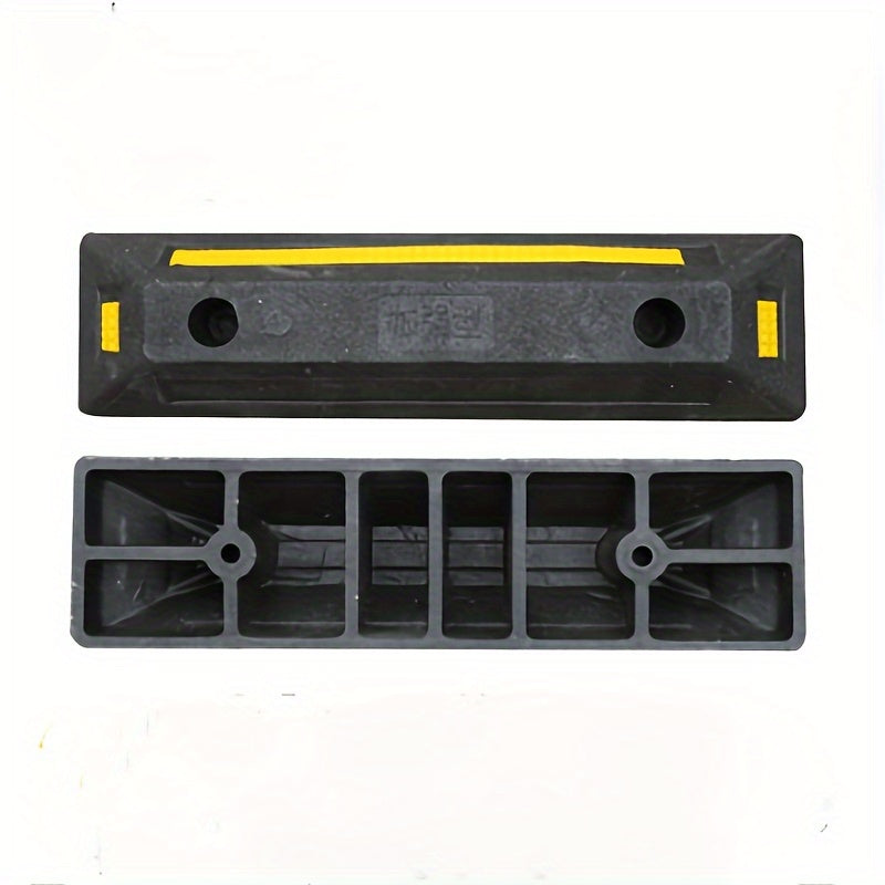 Heavy Duty Rubber Parking Stopper by Snagg A Wheel Chock