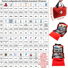 1030 in 1 Portable Emergency Kit by Snagg An Emergency Kit