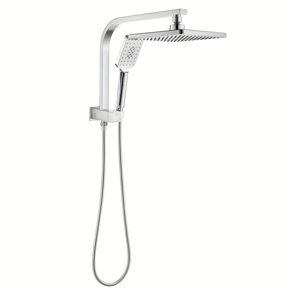 Chrome Shower Head Set by Snagg A Shower Head