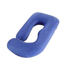 Crystal Velvet J-Shaped Pregnancy Pillow – Full Body Support by Snagg A Pillow