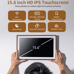 15.6" Wi-Fi Smart Digital Picture Frame