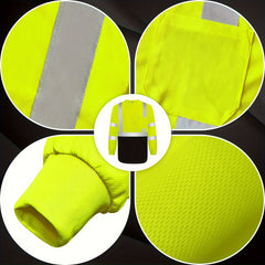 3 Pack High Visibility Safety Shirts by Snagg A Safety Shirt