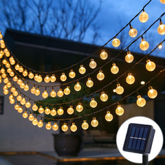 3 Pcs Of Solar Bubble Ball String Lights – 14 M Each by Snagg An Outdoor Light