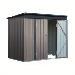 2.31×1.31m Metal Outdoor Garden Shed by Snagg A Shed