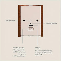 2 Pack Modern Wooden Wall Lamps by Snagg A Wall Light