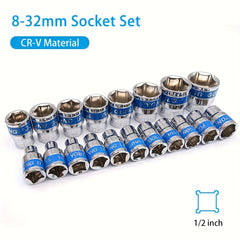 37-Piece Mechanics Tool & Socket Set