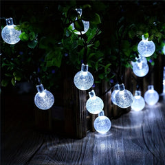 3 Pcs Of Solar Bubble Ball String Lights – 14 M Each by Snagg An Outdoor Light