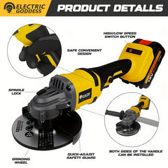 125mm Cordless Angle Grinder