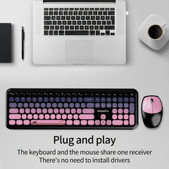 2.4G Wireless Keyboard & Mouse Set Quick USB Connection for Office, Gaming & Everyday Use by Snagg A Keyboard