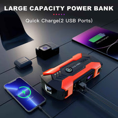 7000A High Power Car Battery Jump Starter - Roadside Essentials