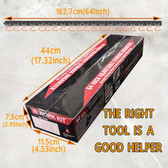 20pcs Adjustable Rack Wall Mounted Tool Organizer by Snagg A Rack